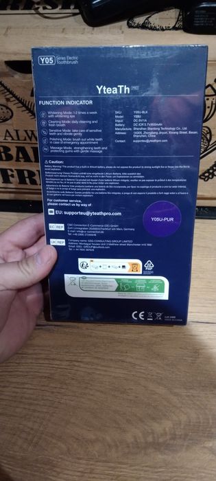 Elektryczna Szczoteczka  Do zębów YTEATH Y05 8 głowic nowe