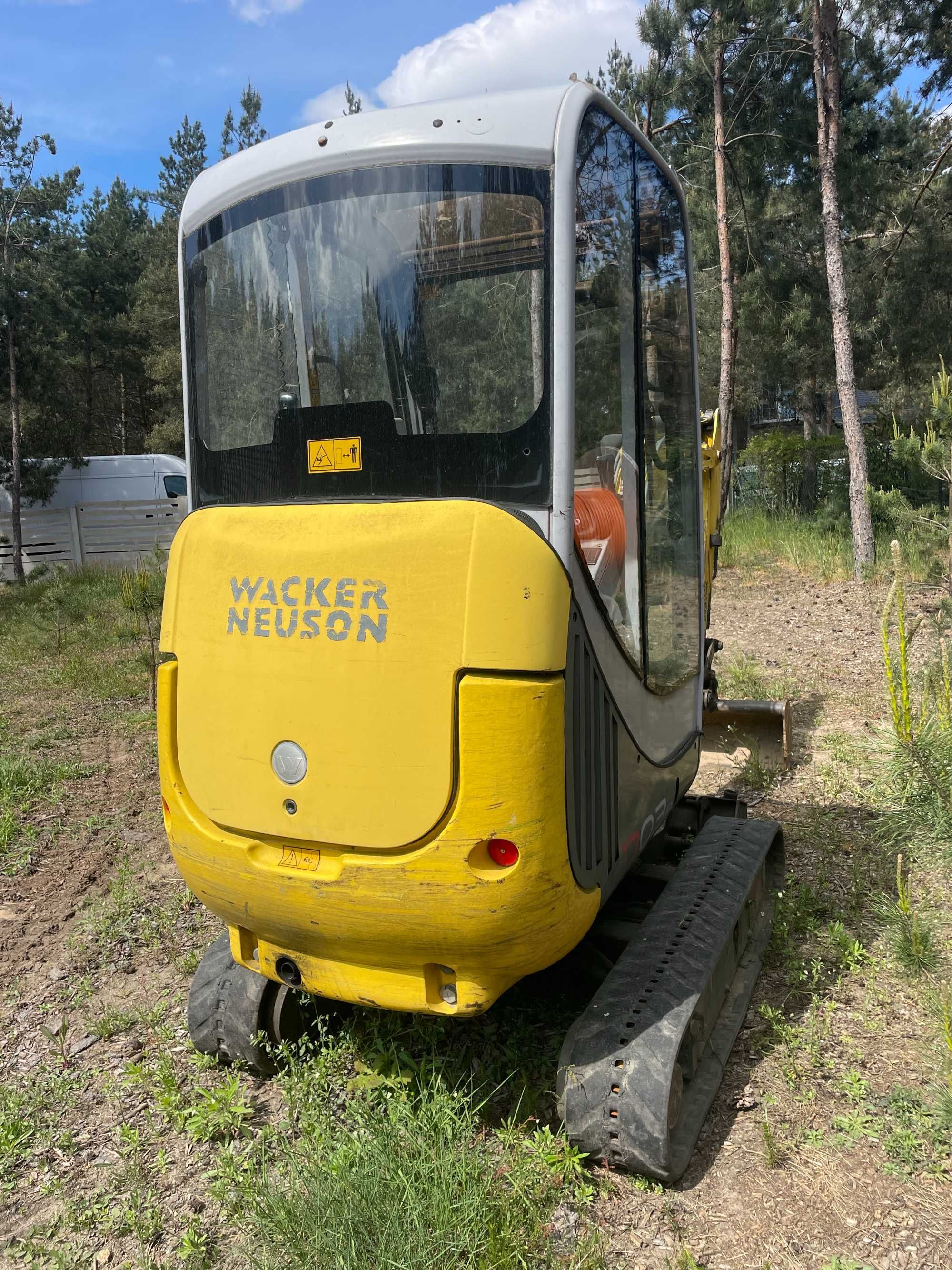 Minikoparka Wacker Neuson 1703