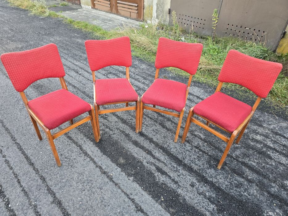 Krzesła prl transport rezerwacja Goszcza