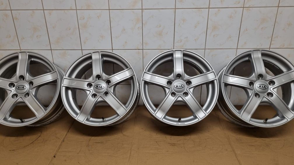 Alufelgi 16" KIA 5x114,3 ET45 6,5Jx16 + czujniki