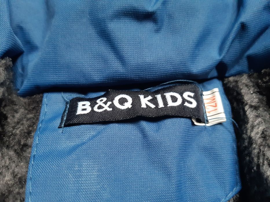 Kombinezon dziecięcy chłopięcy ciepły 12 miesięcy kurtka i spodnie