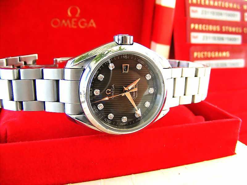Omega Seamaster Aqua Terra Teak Diamond salon KRUK (zegarek damski)
