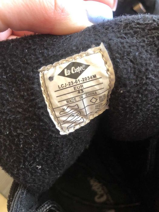 Buty zimowe męskie lee cooper