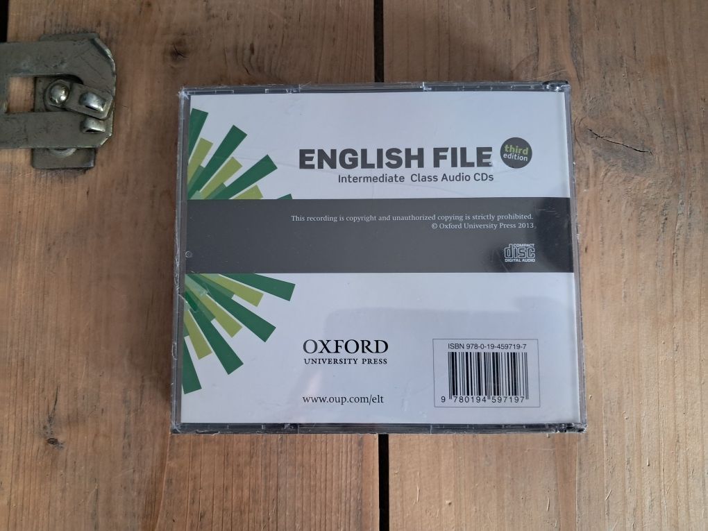 Class audio cd English File Intermdiate, 3rd edition