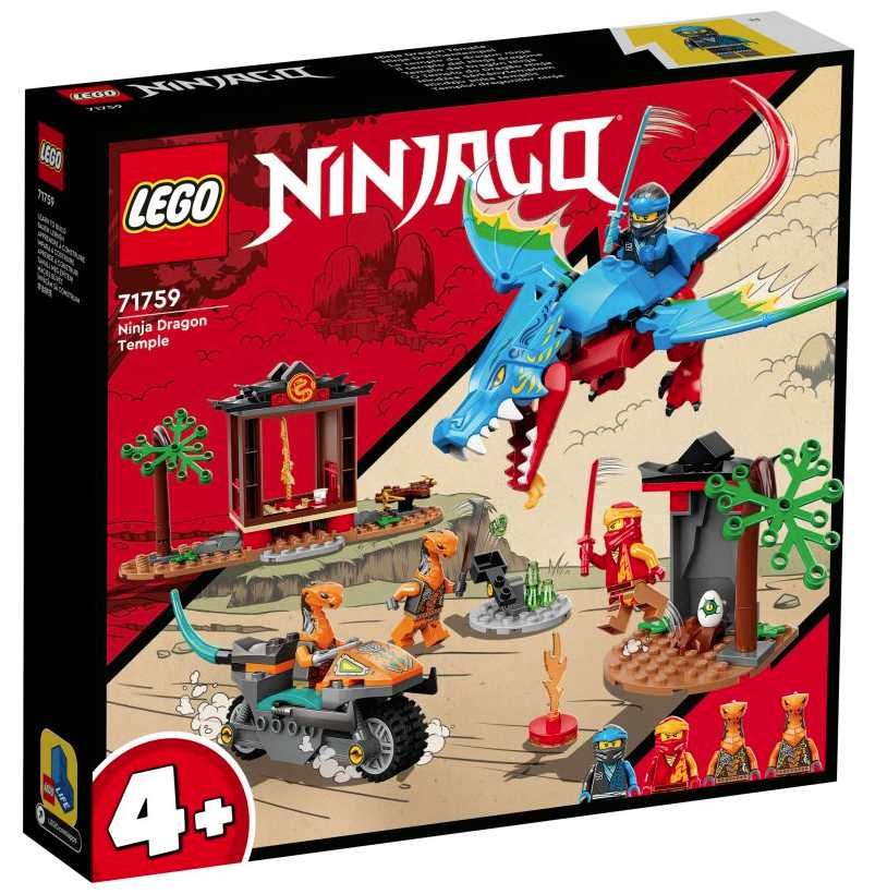 LEGO Ninjago Świątynia ze smokiem ninja 71759