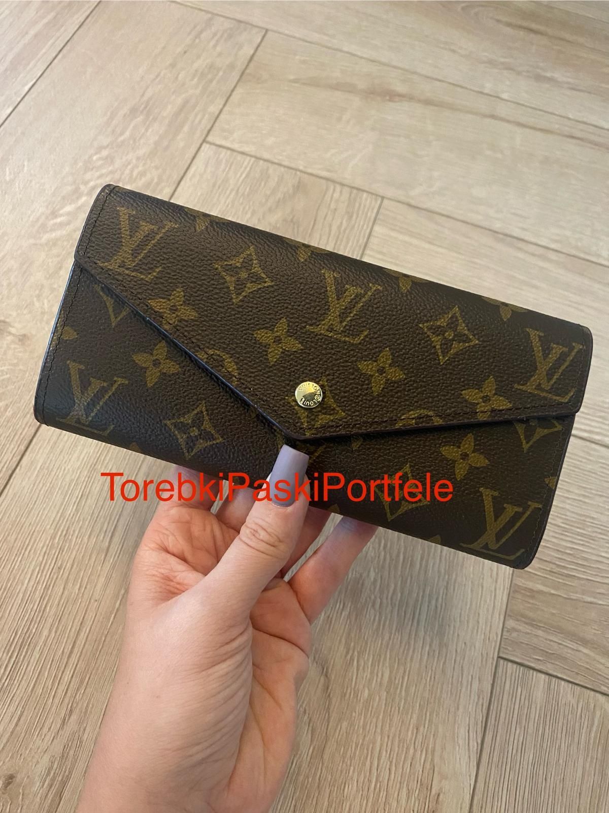 Nowy portfel Louis Vuitton.