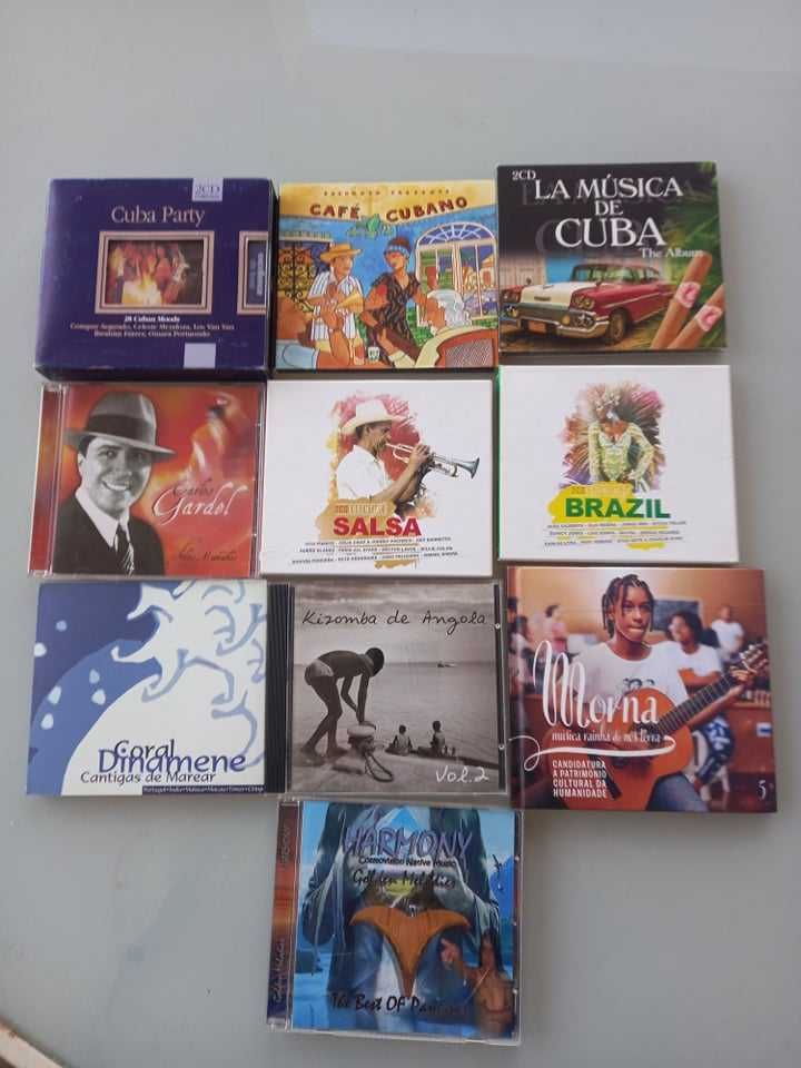 CDs de Músicas do Mundo- Portes grátis