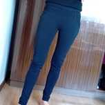 spodnie czarne legginsy 36 34  rurki