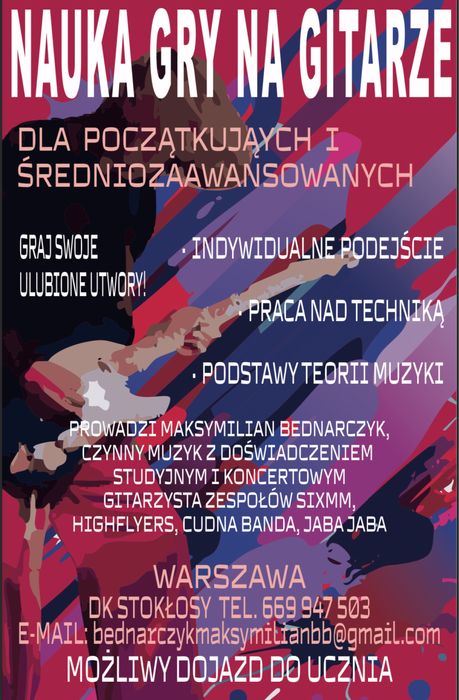 Lekcje Gitary dla każdego!