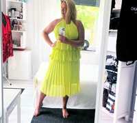 Asos 44 Lime Midi