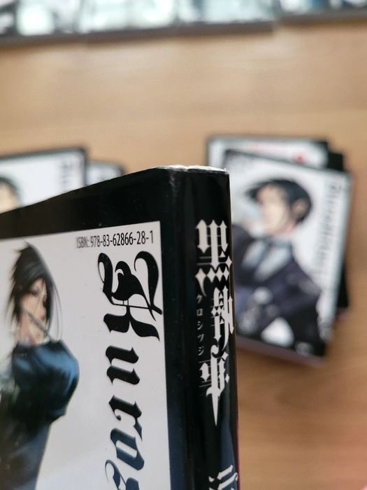 Kuroshitsuji Black Butler Mroczny Kamerdyner tomy 3-11