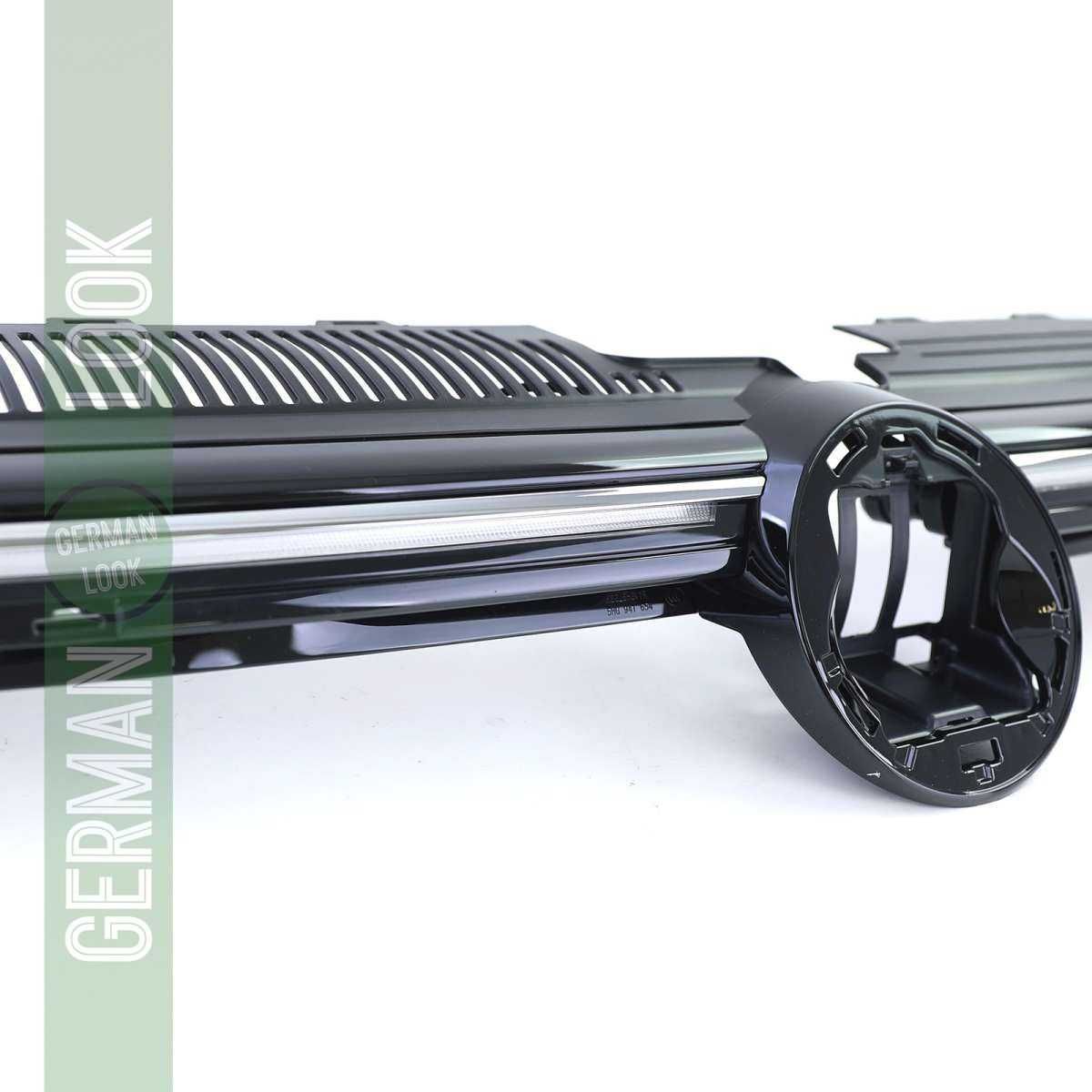 Para-choque dianteiro + grelha LED para VW Golf 8 look R e R-Line