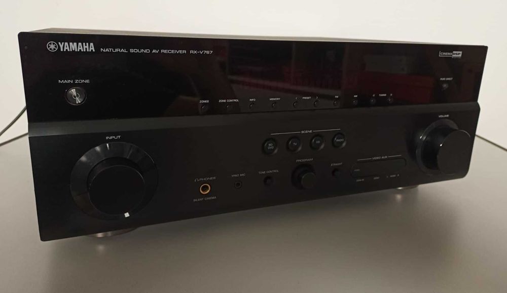 Kino Domowe Amplituner YAMAHA RX-V767 HDMI 7.2 7x145W Pilot