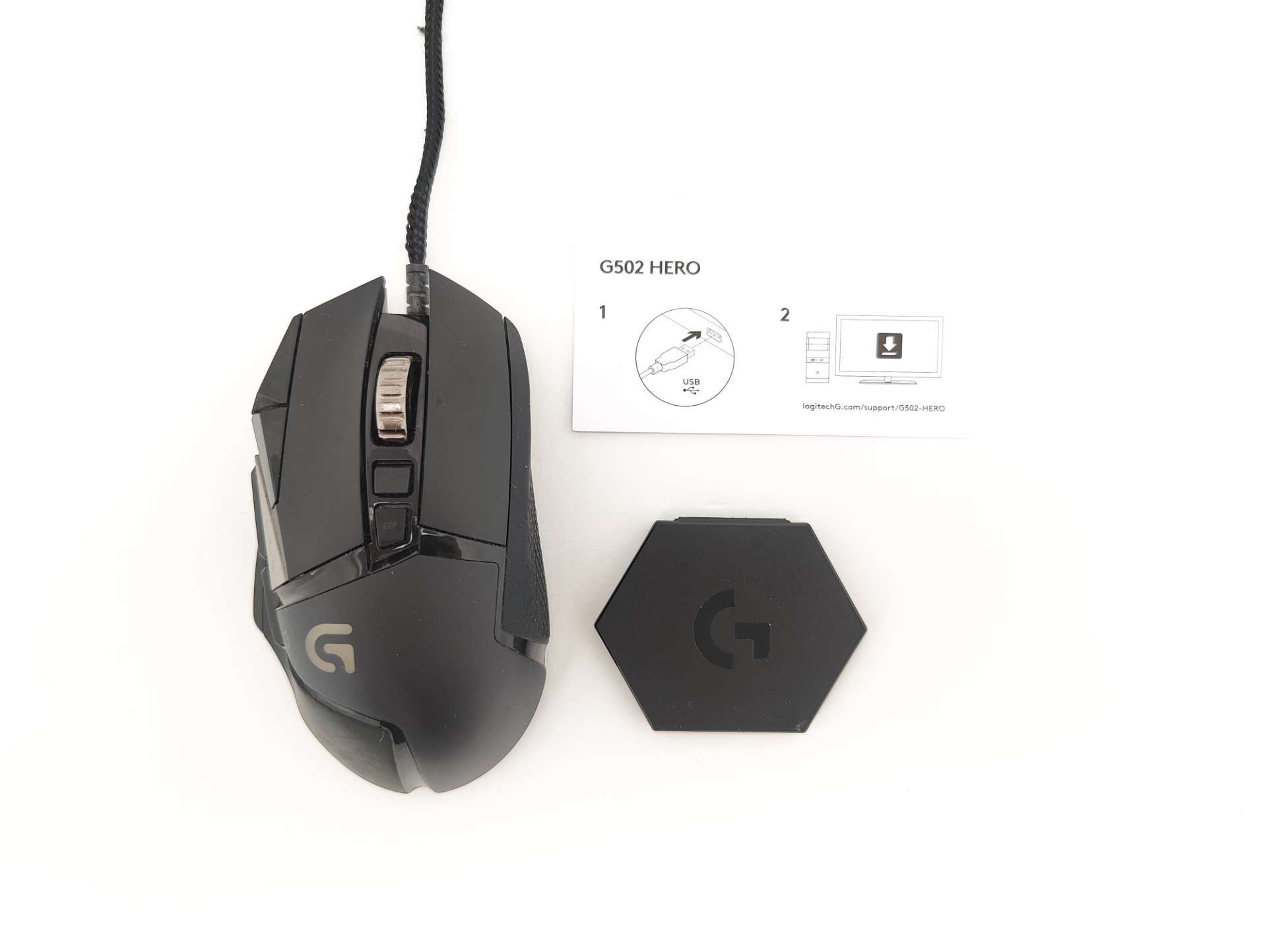 Myszka przewodowa Logitech G502 Hero G-502 sensor optyczny