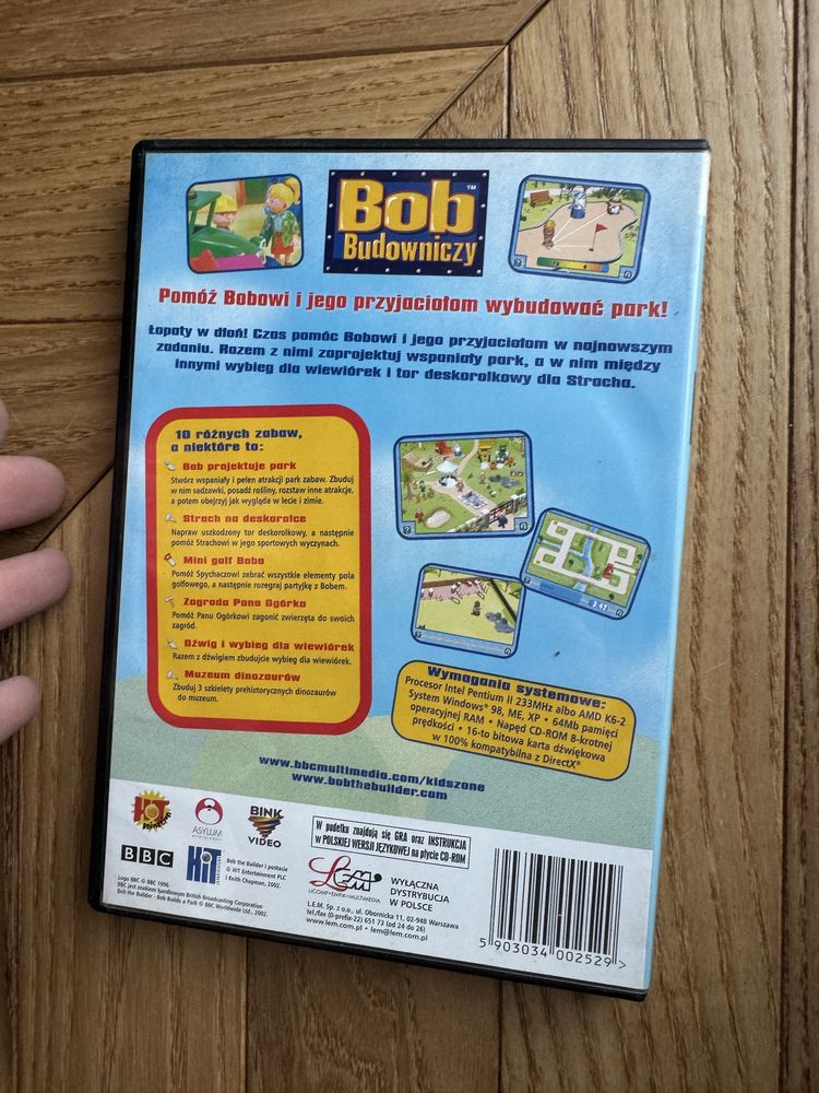 PC CD-ROM: Bob Budowniczy - Bob Buduje Park