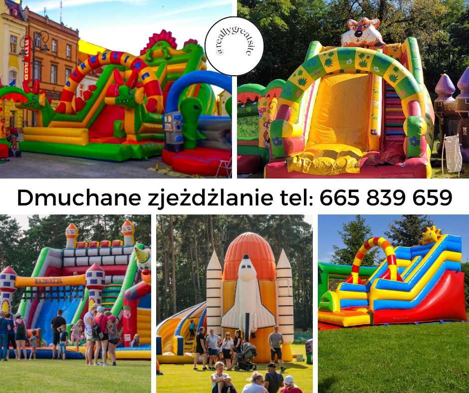 Dmuchana Zjeżdżalnia dmuchany zamek wynajem Dmuchańce PIANA PARTY