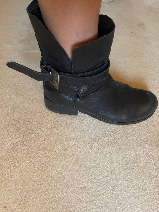Вінтажні шкіряні черевики (ботінкт)