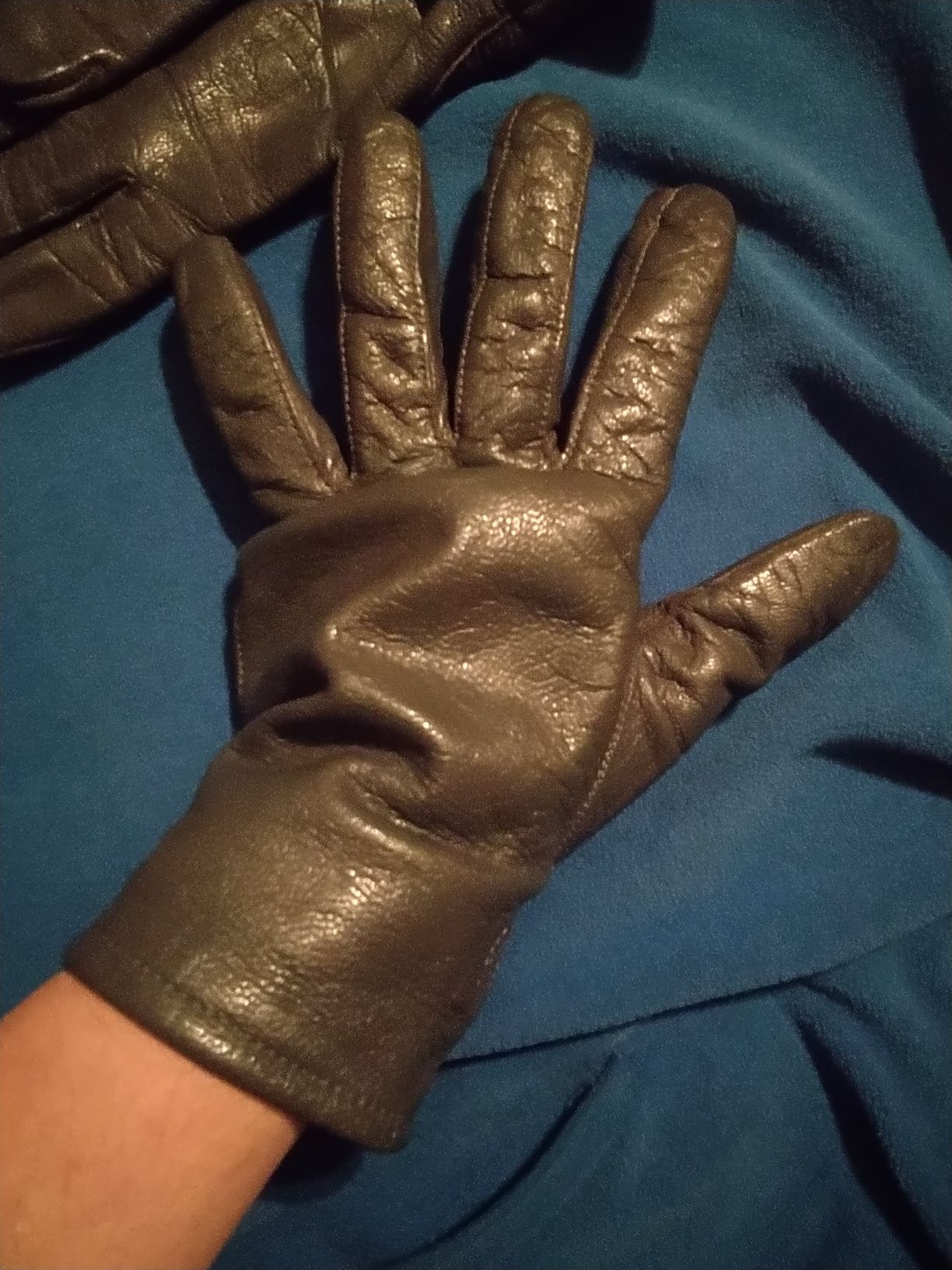 Rękawiczki skóra naturalna