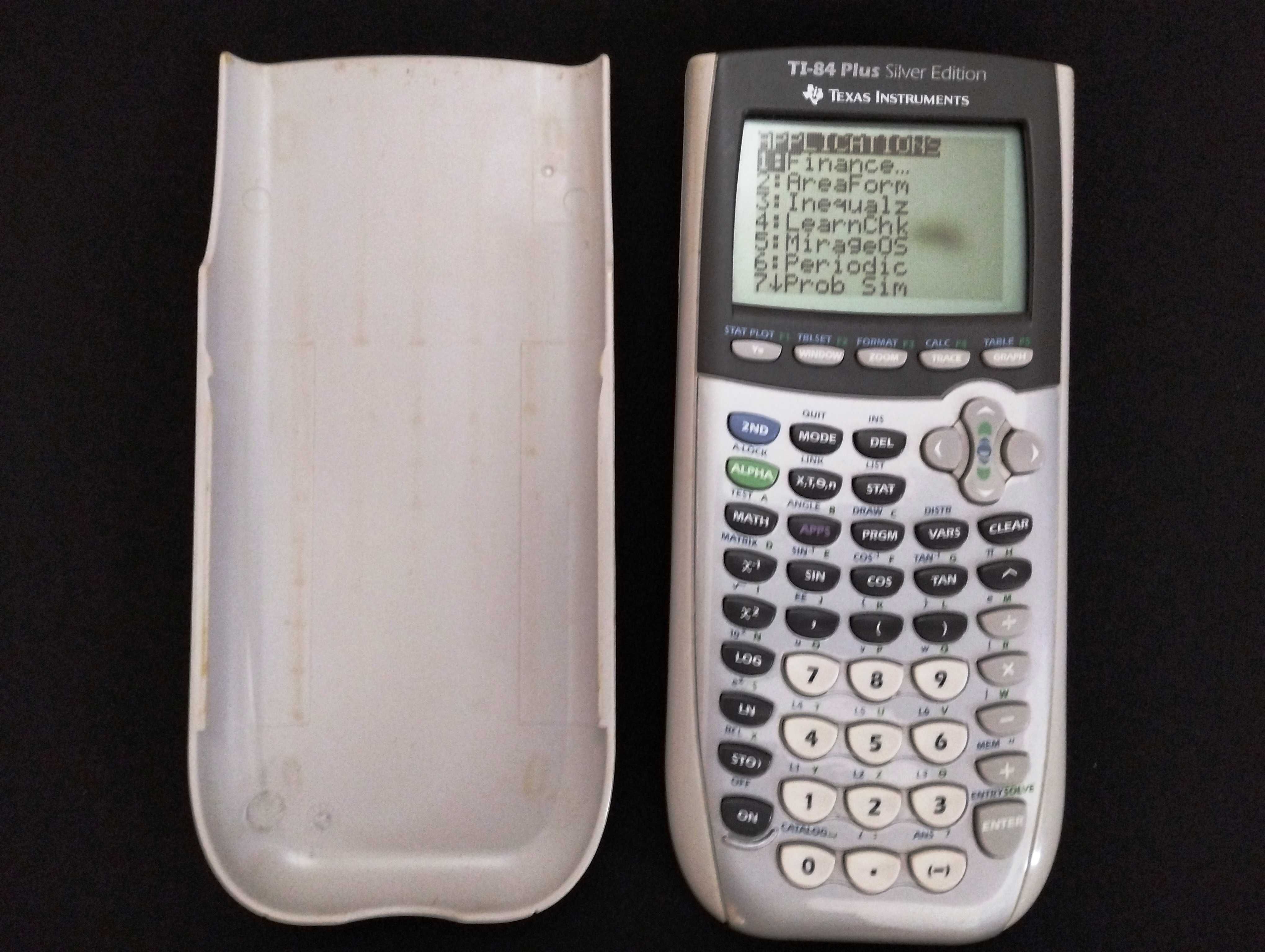 Calculadora Texas Instruments TI-84 Silver Edition