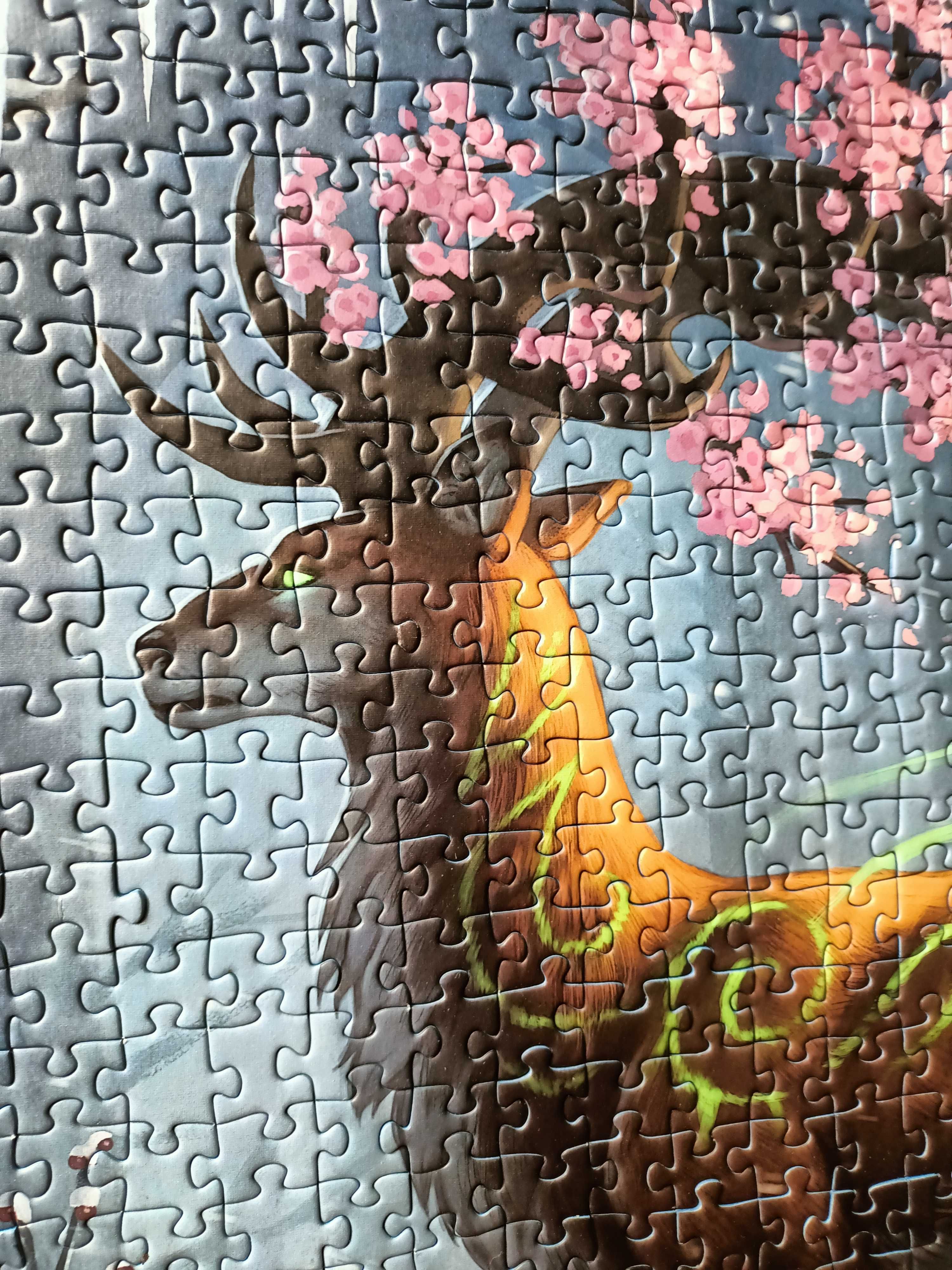 Puzzle Ravensburger Wiosenny jeleń