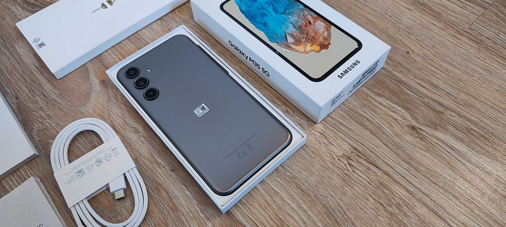 Nowy Samsung Galaxy M35 5G 6/128GB OIS 120Hz 6000mAh Gwarancja 2 lata