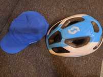 Kask dziecięcy Scott Spunto Junior r. Uniwersalny + czapka Hi-Tec