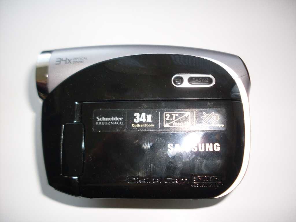 Рабочая цифровая видеокамера Samsung 34x оптическое увеличение.