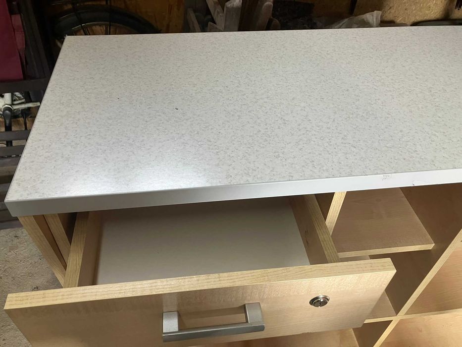 Lada sklepowa sprzedażowa barowa recepcja 140 cm Kalinowo-Ełk-W-wa