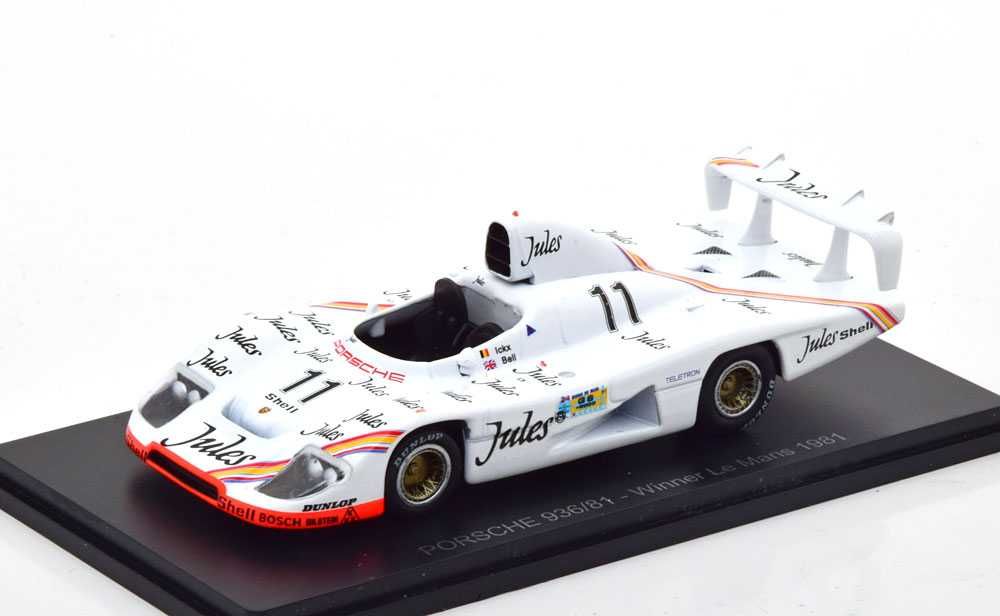 1/43 porsche 936/81 winner 24h le mans 1981 (spark)