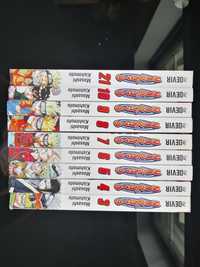 Mangás Naruto. Volumes 3-10, 21 como novos