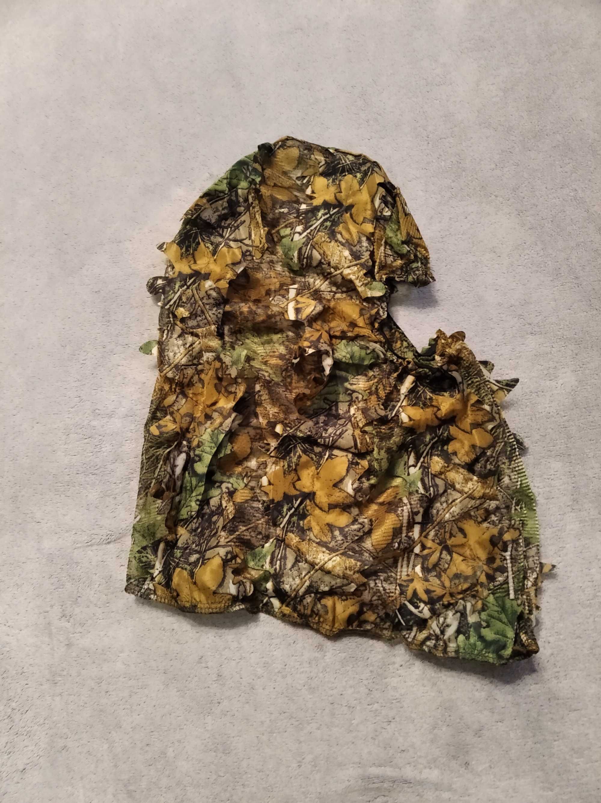Kominiarka kamuflaż leśny 3D realtree rozmiar uniwersalny wzór 1