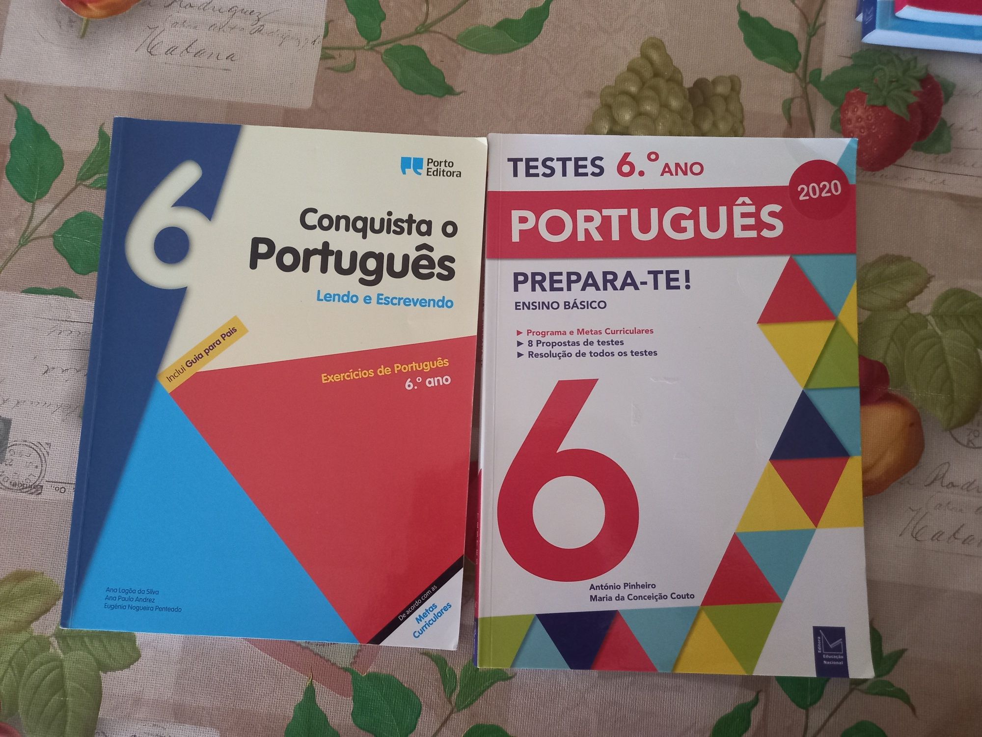 Livros apoio ao estudo 6.ano