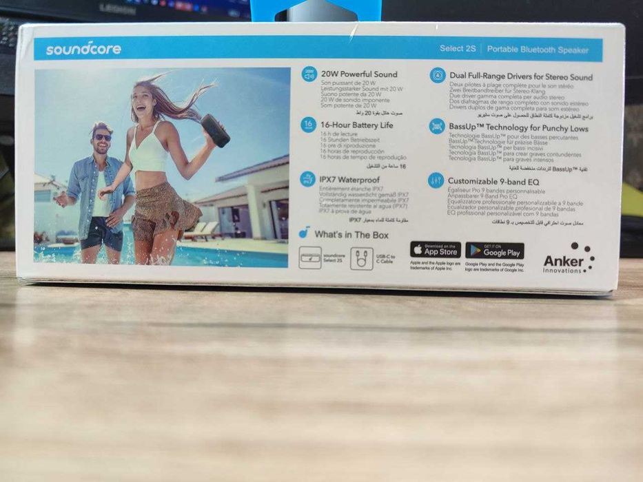 Портативна колонка Anker Soundcore Select 2S motion100