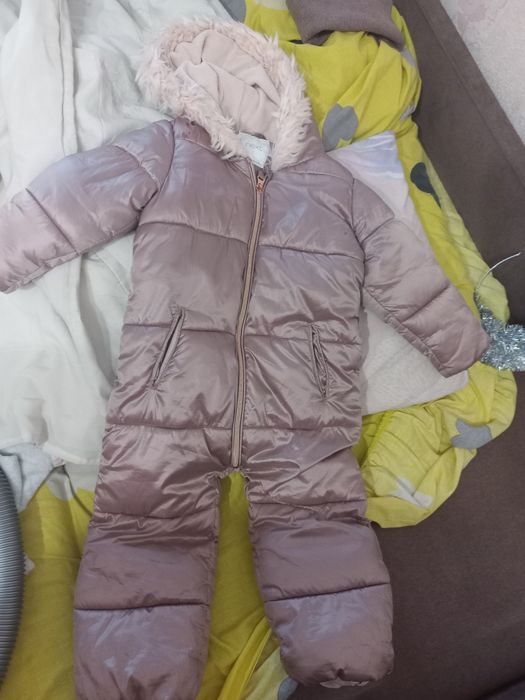 Комбінезон на дівчинку зимовий