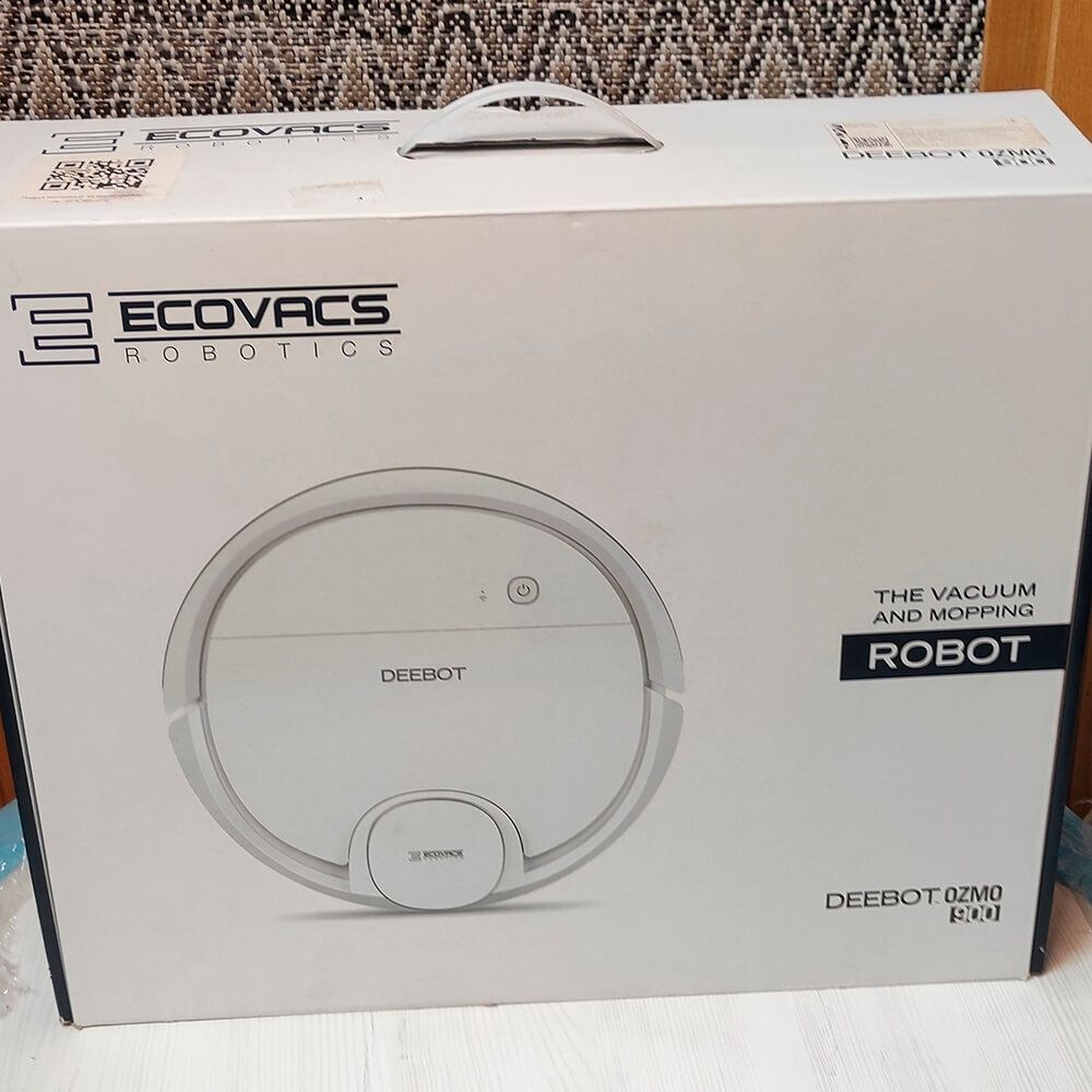 Робот - пилосос ECOVACS DEEBOT OZMO 900 White