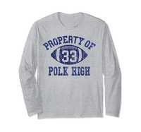 Property of POLK HIGH - męski longsleeve NOWY dostępne  5 rozmiarów