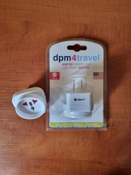 Adapter podróżny USA do gniazdka