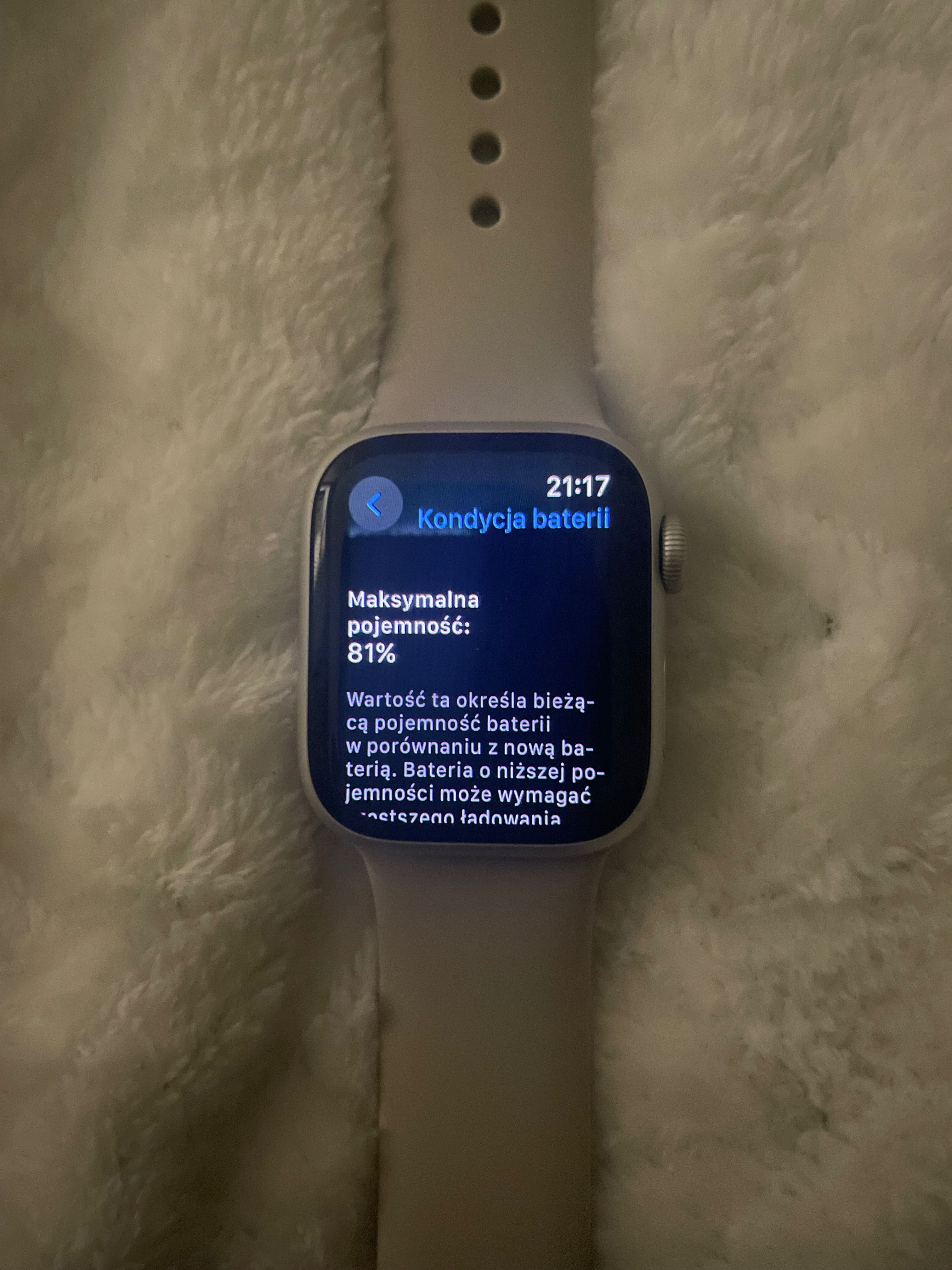 Zegarek Apple Watch 7