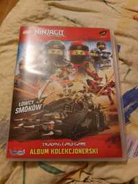 Album kolekcjonerski z kartami lego Ninjago
