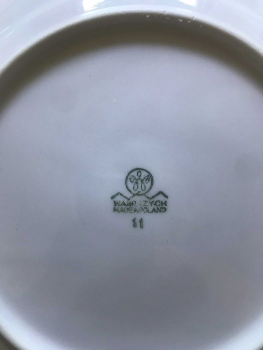 Talerz obiadowy głębokie Porcelit Pruszków z okresu PRL-u