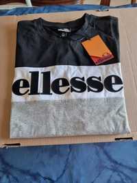 T-shirt Ellesse Preta e Cinzenta