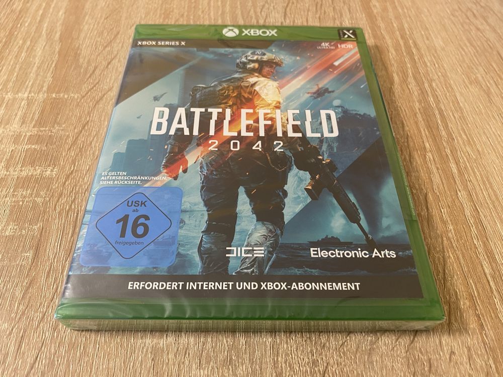 Nowa gra Battlefield 2042 Xbox Series X Zafoliowana