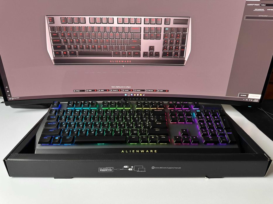 Ігрова механічна клавіатура Dell Alienware AW510K