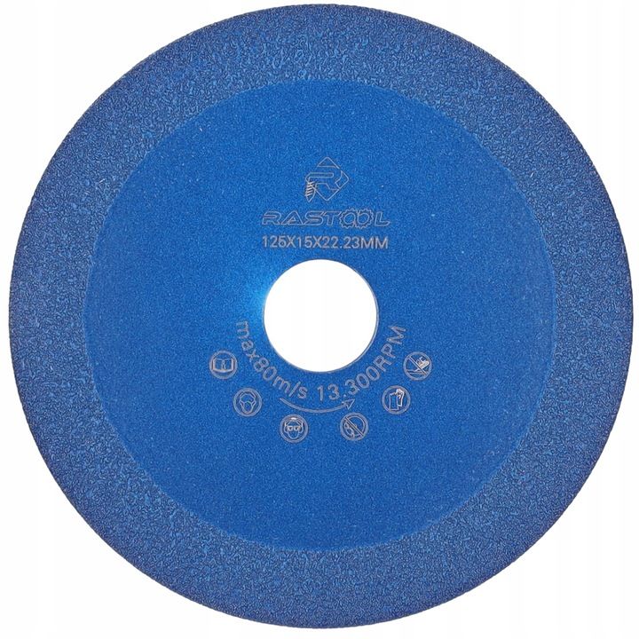 Tarcza Diamentowa Do Cięcia Szlifowania Płytek Szkła Ceramiki 125mm Pr