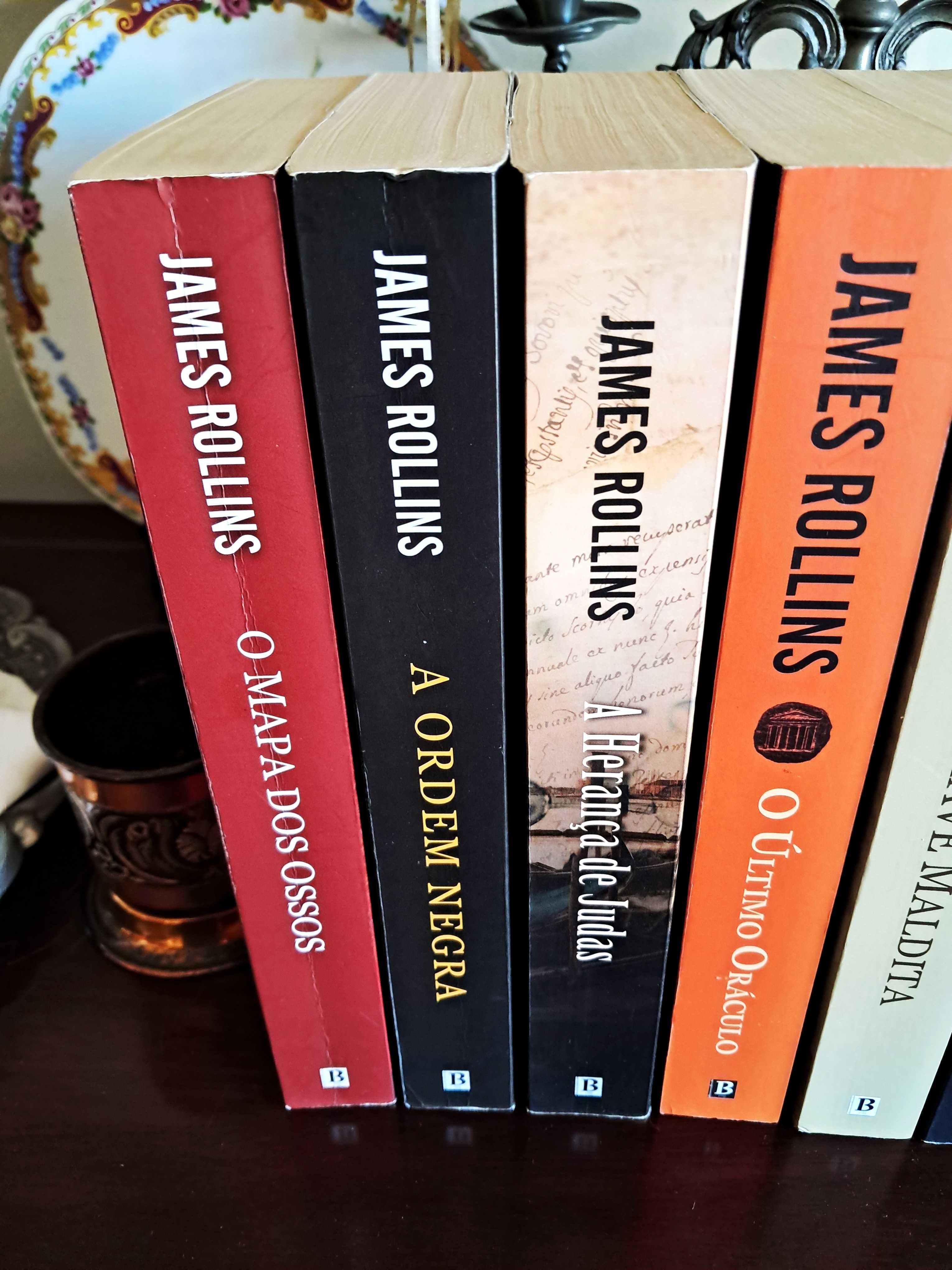 James Rollins - Força Sigma / Os Sanguinistas / outros diversos livros