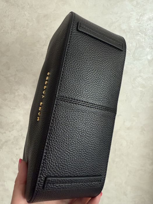 Нова жіноча сумка marc jacobs чорна шкіра