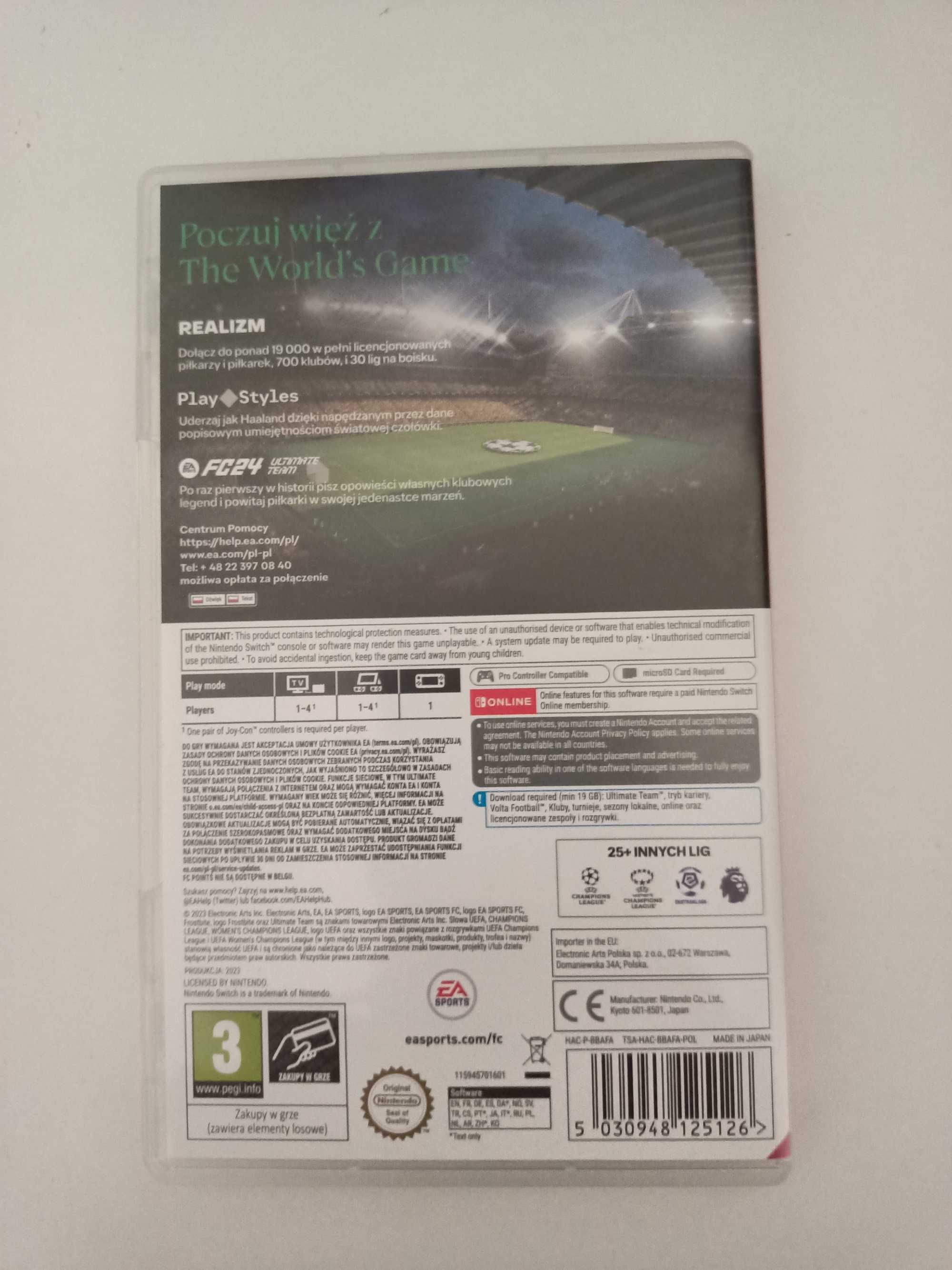 EA FC24 Nintendo Switch