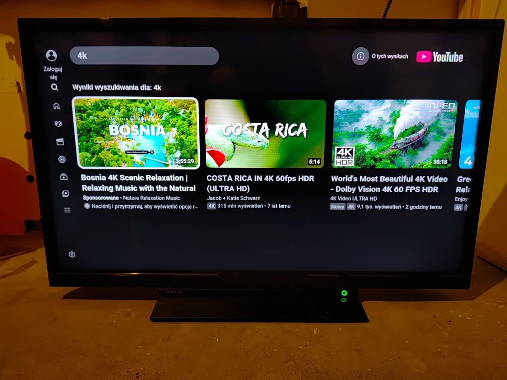 Tv 32" Smart WiFi Dvb-T2 HDR+ Toshiba telewizor LED