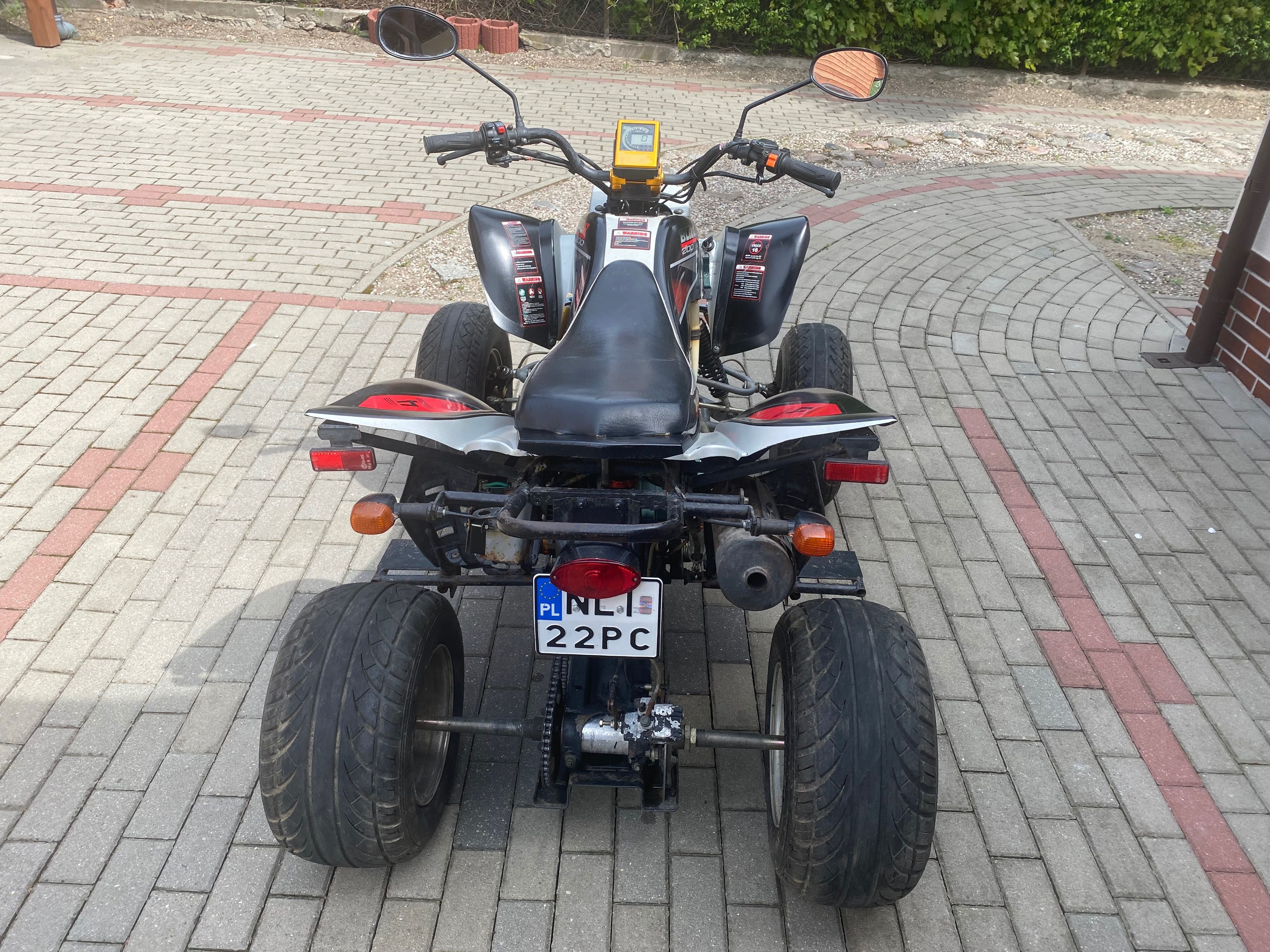 Quad atv Bashan Blizzer 200