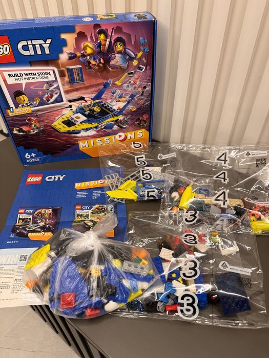 Конструктор Lego Missions Детективні місії водної поліції